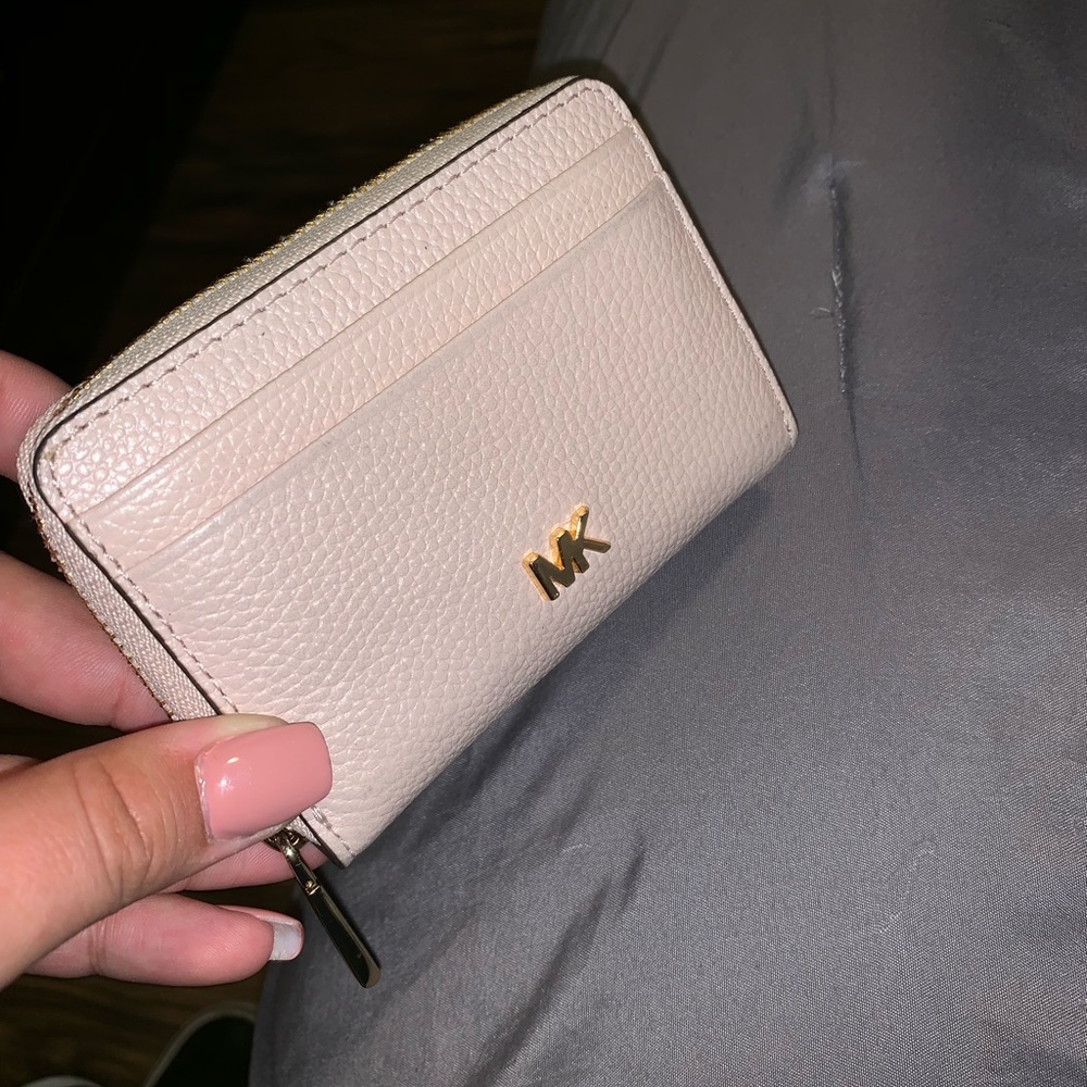 Michael Kors small zip wallet